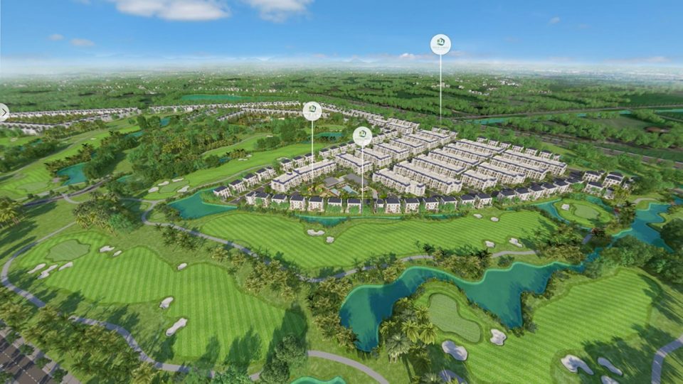 Biệt thự sân golf Tân Mỹ ở đâu