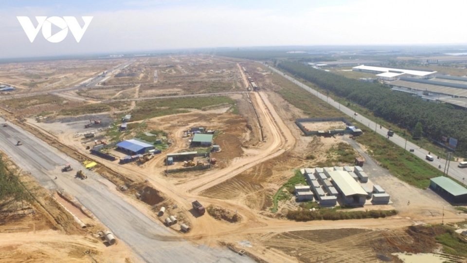 Tiến độ xây dựng sân bay Long Thành