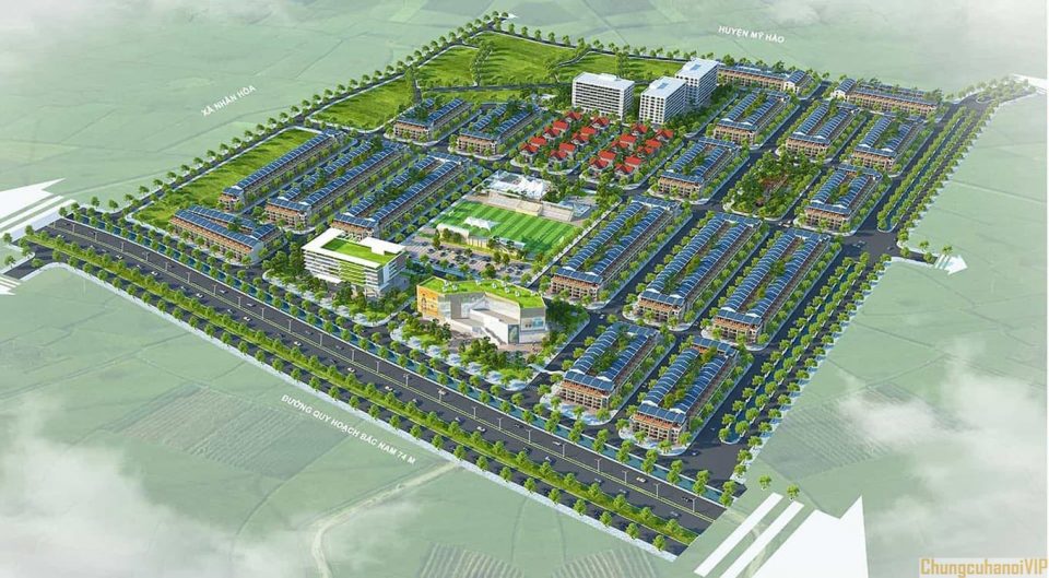 Mặt bằng Khu đô thị Yên Sơn Iconic Center