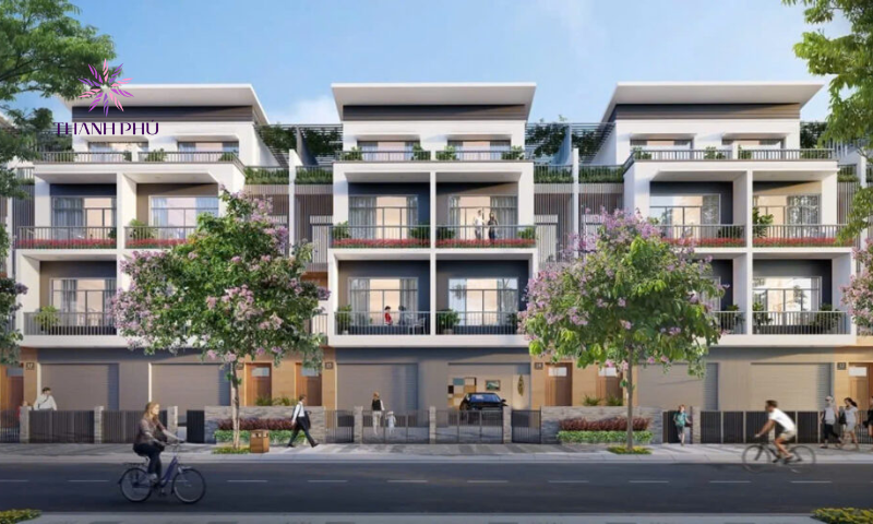 Dãy nhà phố hiện đại tại Thanh Phú Centre Point