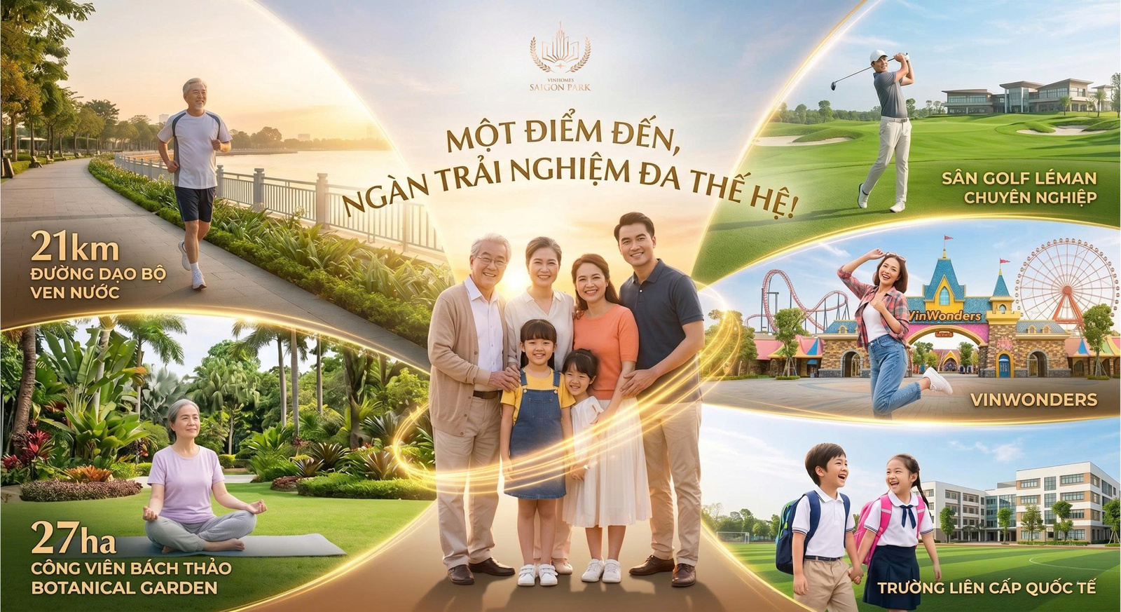 Hệ thống tiện ích Vinhomes Saigon Park